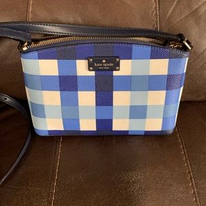 Kate Spade Grove Millie crossbody Pacific Gingham